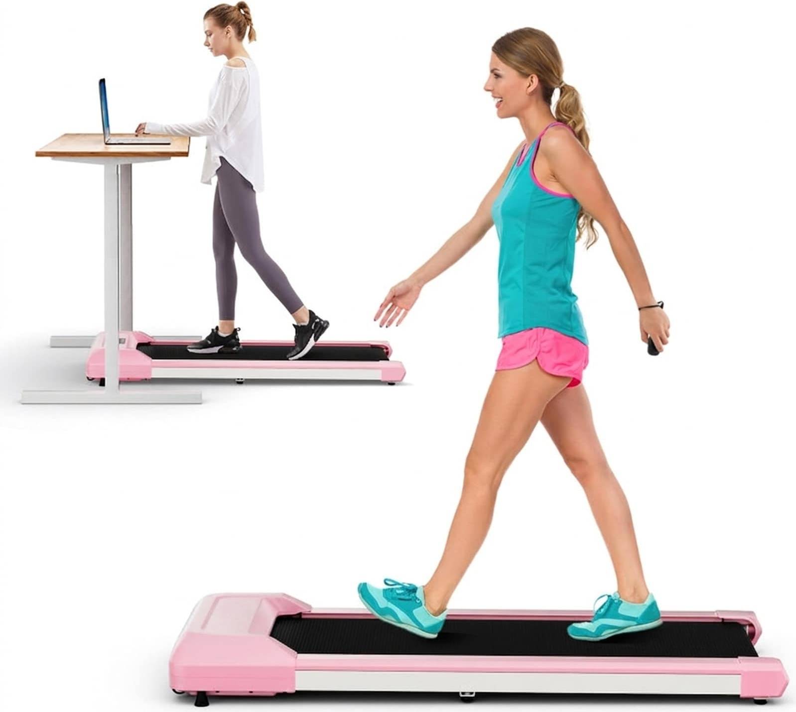 Walking pad treadmill Sugift 2.25-HP Walking Pad LED Display Remote Control