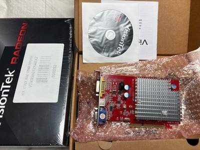 Visiontek Ati Radeon 9550 Agp 128m S-Video DVI VGA Video Graphics Card