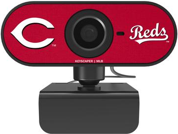 Keyscaper Cincinnati Reds Solid Full HD USB Webcam