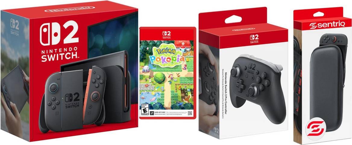 Nintendo switch 2 Nintendo Switch 2 Console Pokemon Pokopia Pro Controller Case