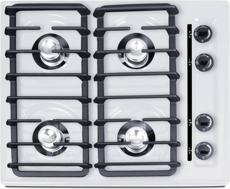 Gas hobs Summit WNL03IP 24 Inch Gas Cooktop