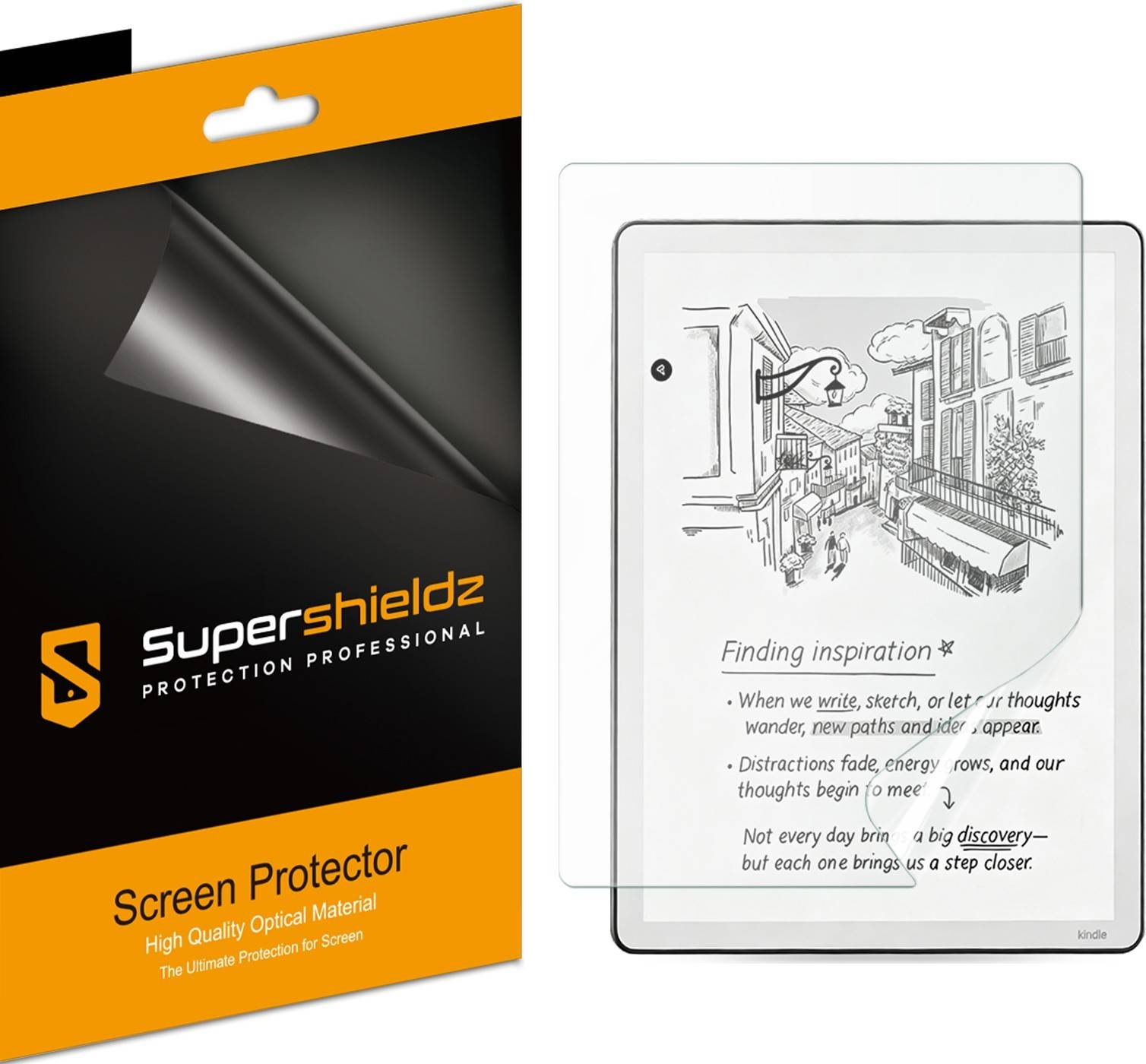 Kindle scribe Supershieldz Clear Screen Protector For Kindle Scribe 3rd Generation