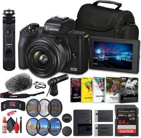Canon canon eos m50 Canon EOS M50 Mark II Mirrorless Camera Kit