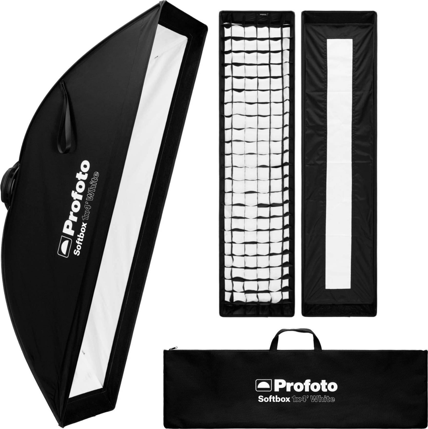 Profoto 1x4-Feet Rectangular Softbox Strip Mask Bundle
