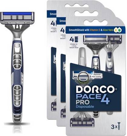 Pace Pro 4 Disposable Razors 9 Pack