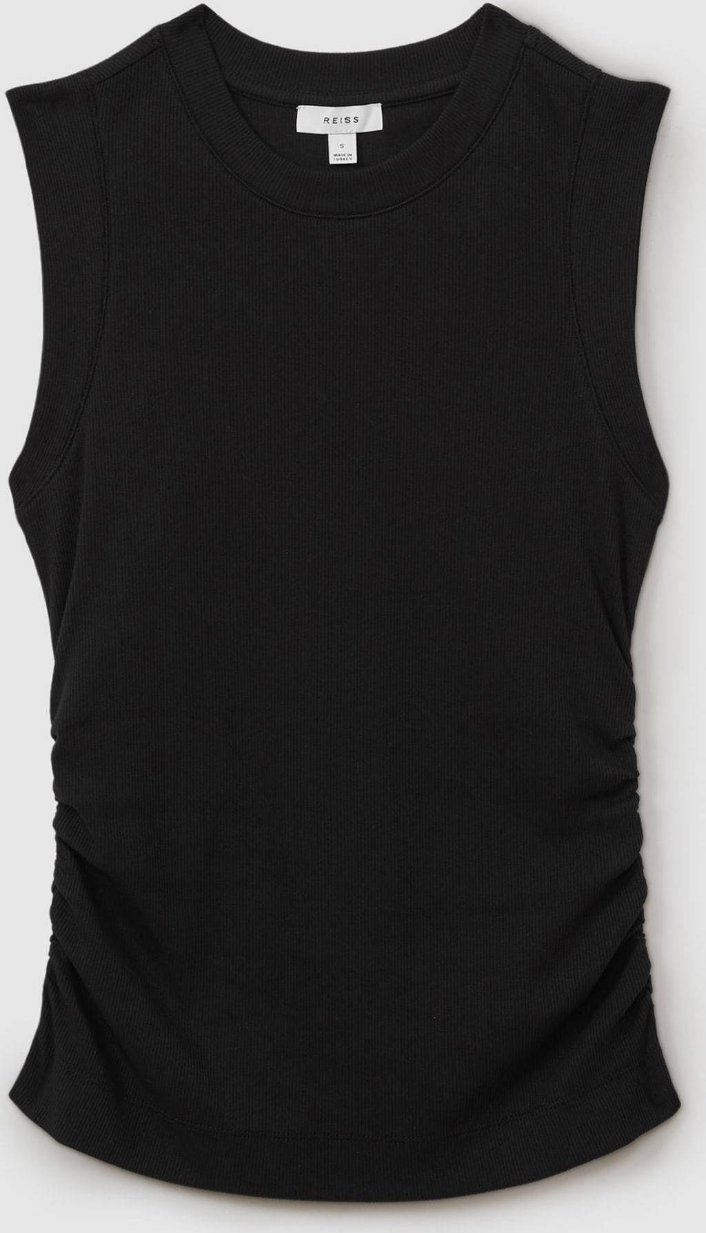Trudy Ribbed Ruched Vyötärö Vest