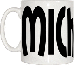 TeeTreeDesigns Michaela Name Mug