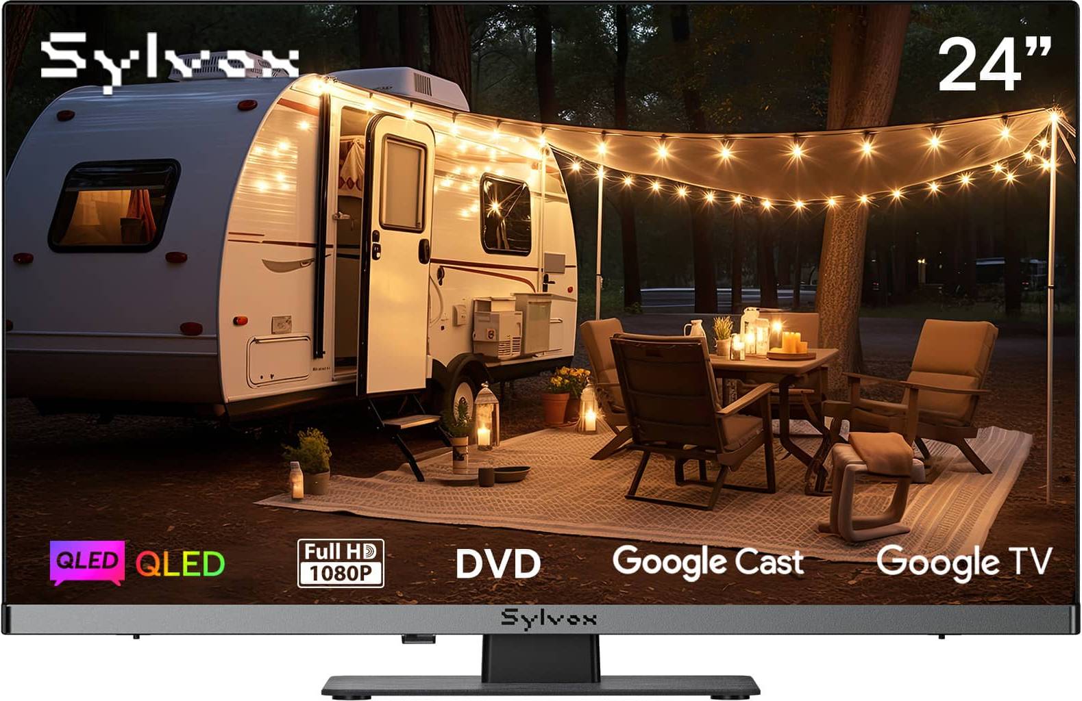 24 inch smart tv Sylvox Limo 24 QLED Smart RV TV