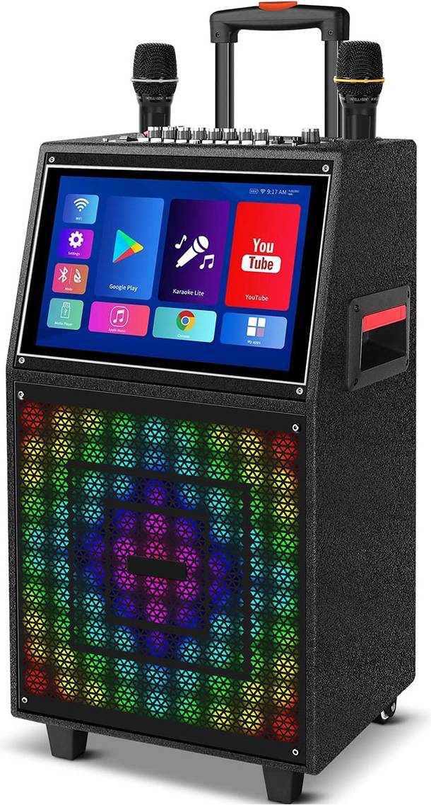 Karaoke machine Misopily Karaoke Machine 15 Inch Touchscreen Tablet