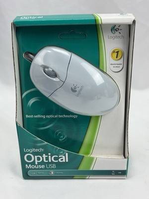 Logitech Optical USB Mouse IBM Mac