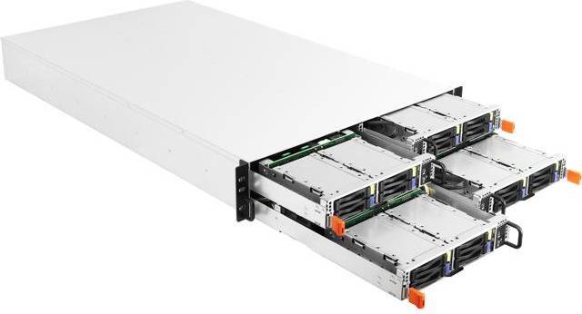 Server rack ASRock Rack 2U4N-F C621-M3 2U Rackmount Server Barebone