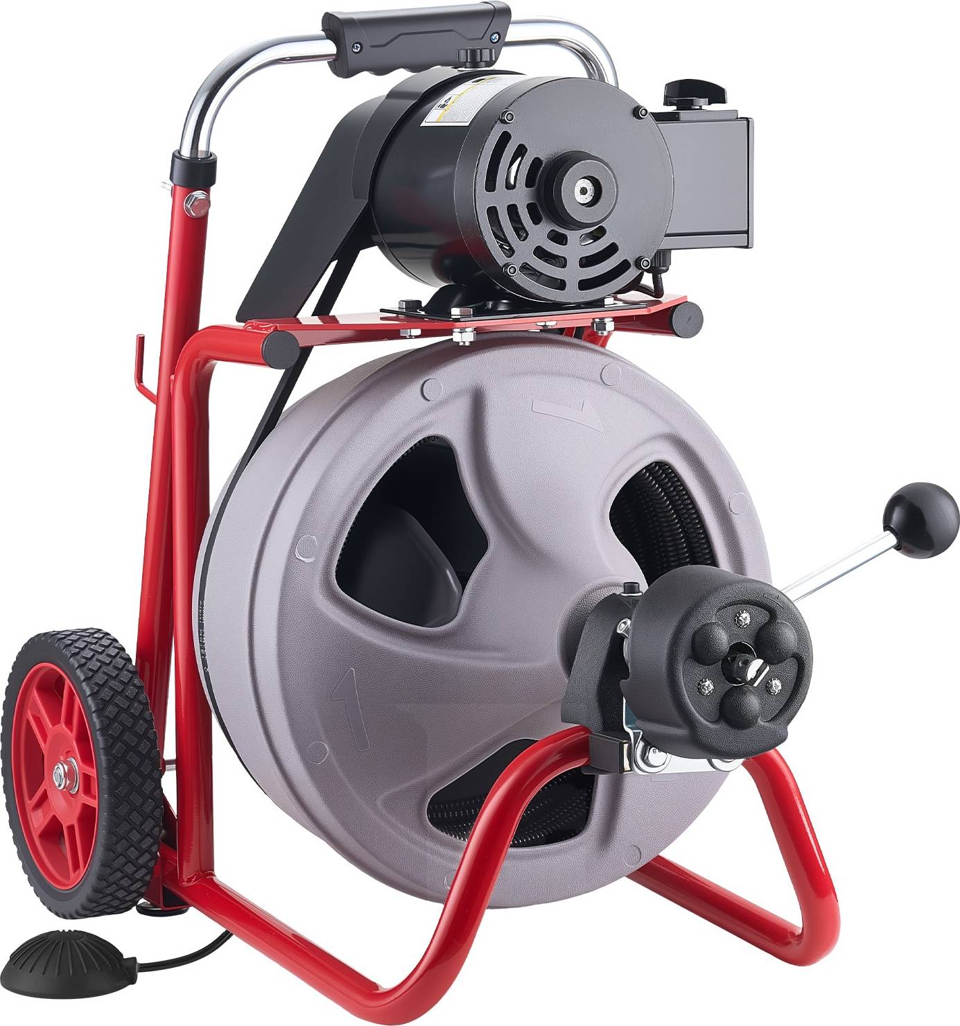 Drain cleaner tool VEVOR Drain Cleaner Machine 75 FT 3/8 Inch