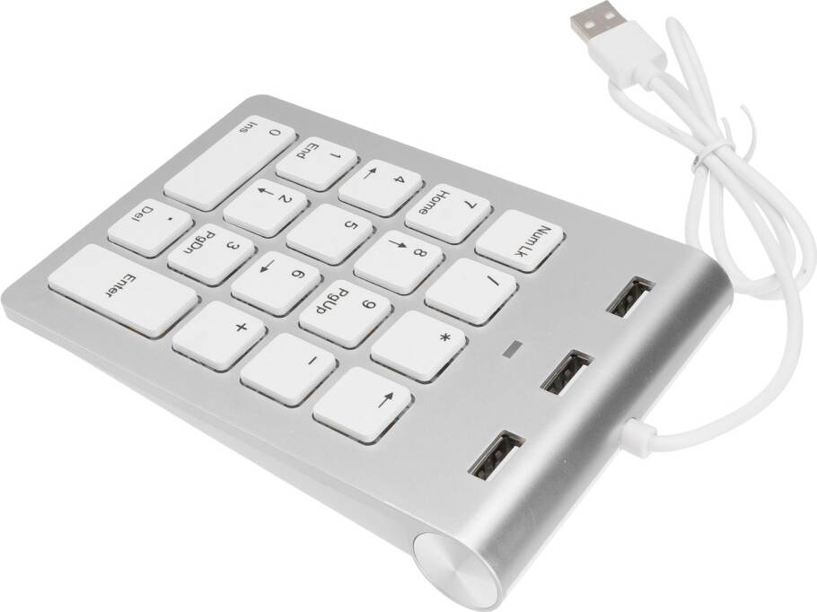 Inoomp 3Pcs Mechanical Numeric Keypad Usb 18-Key
