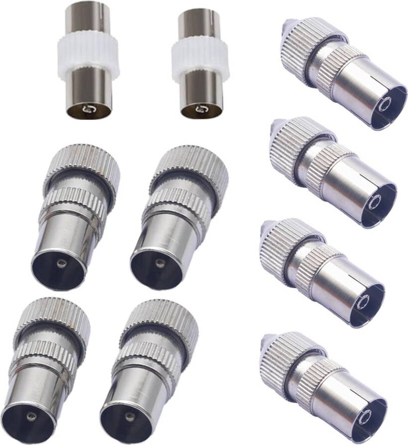 Stable Connection TV Adapters Set 10pcs