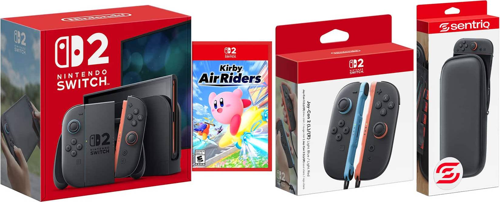Nintendo switch 2 bundle Nintendo Switch 2 Console Kirby Air Riders Bundle
