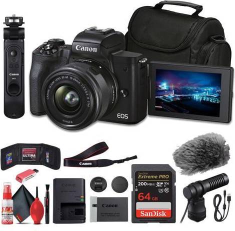 Canon canon eos m50 Canon EOS M50 Mark II Mirrorless Camera Kit