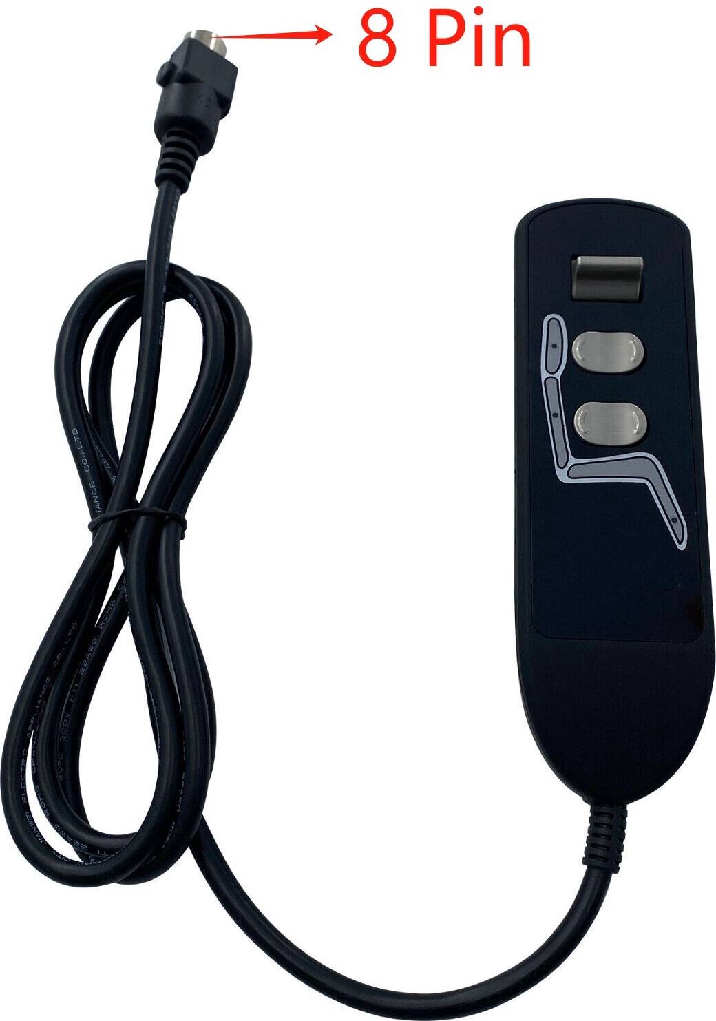 Kaidi KDH129F-001 8 Pin Hand Control Remote