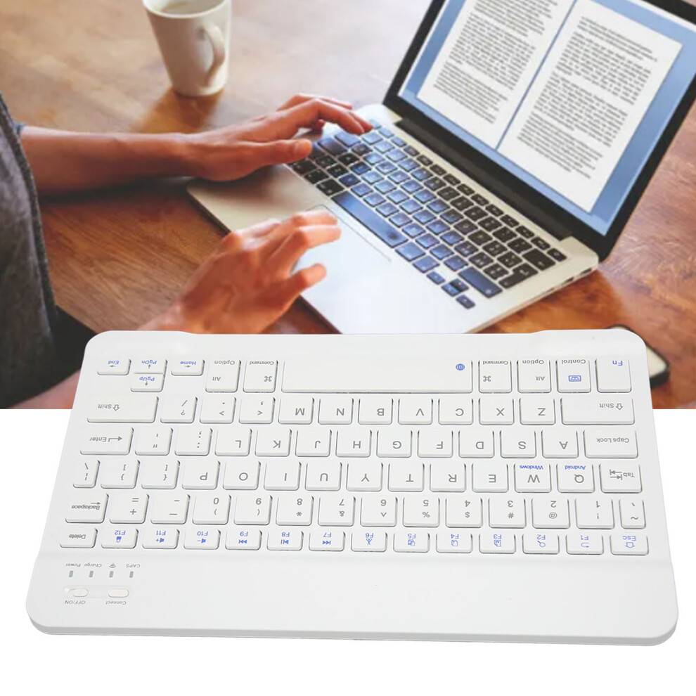 10 Inch Wireless Bluetooth Keyboard