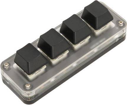 Mini gaming keyboard USB Mini 4 Key Keypad Mechanical Gaming Keyboard