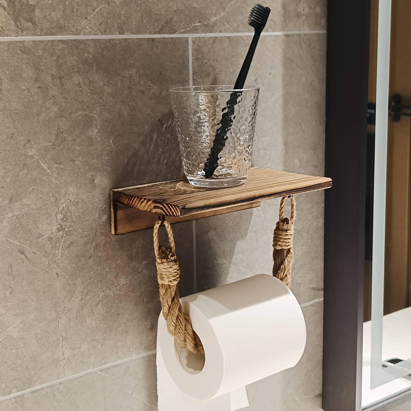 Temu Multi-functional Roll Paper Holder Rack
