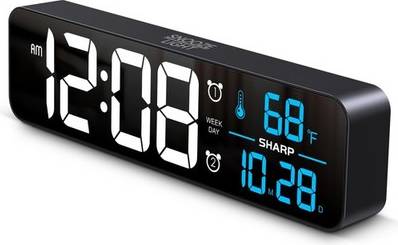 Large digital clock Sharp Digital Large Display Alarm Clock