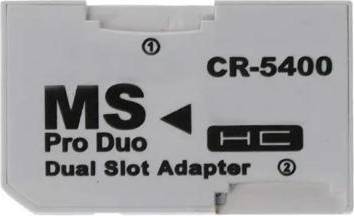 Tf memory card Micro SD TF Memory Stick MS Pro Dual 2 Slot Adapter