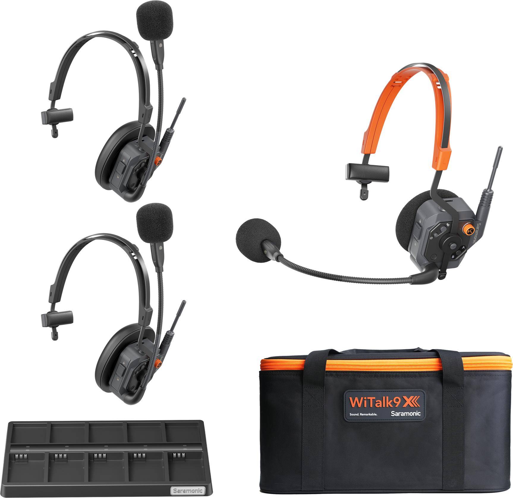 Saramonic WiTalk9 X 3S 3-Person Single-Ear Wireless Intercom System