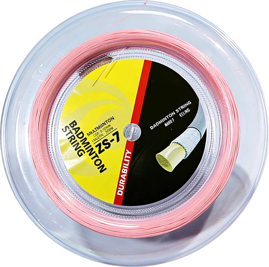 Badminton Training Nylon String Line Racquet Pink