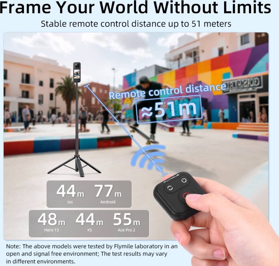 51-Meter Wireless Bluetooth Camera Remote