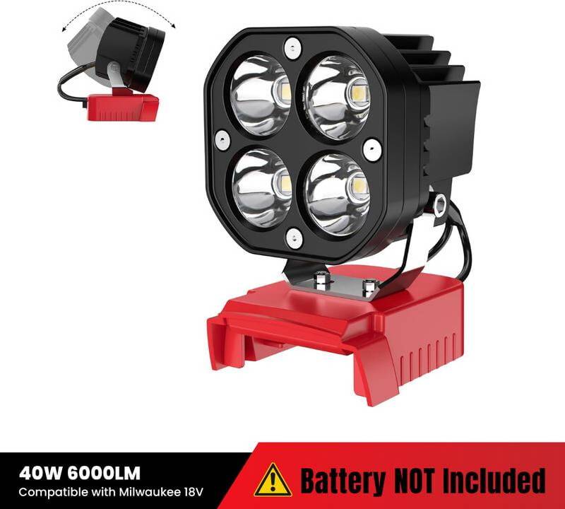 Dewalt led LED Work Light Compatible Dewalt 20V 40W 6000LM