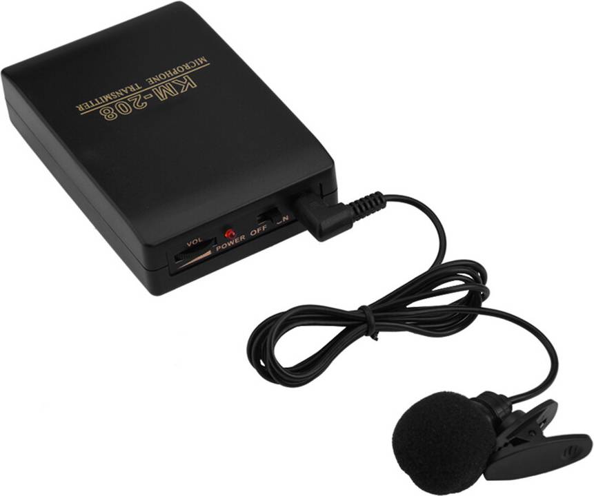 Mini Clip On Wireless Mic Microphone Kit