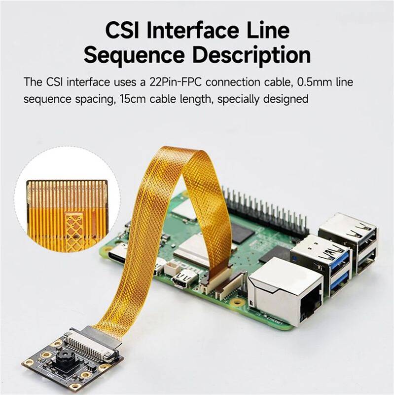 Raspberry pi 5 Kepptory 8MP Camera Module Raspberry Pi 5 IMX219