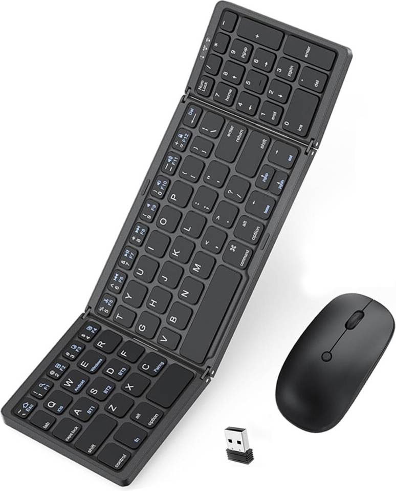 Bluetooth Wireless Keyboard Mouse Set