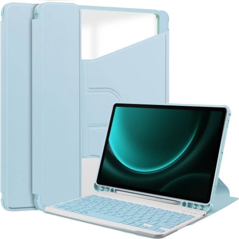 Samsung galaxy tab s9 fe plus Samsung Galaxy Tab S9 FE Plus S10 Plus 12.4 Inch 360 Rotation Leather Case