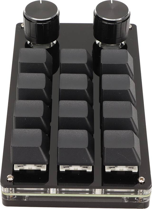 12-Key RGB Backlit Mini Keypad