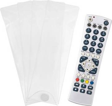 4pcs 9 x 3 Remote Control Cover Protector