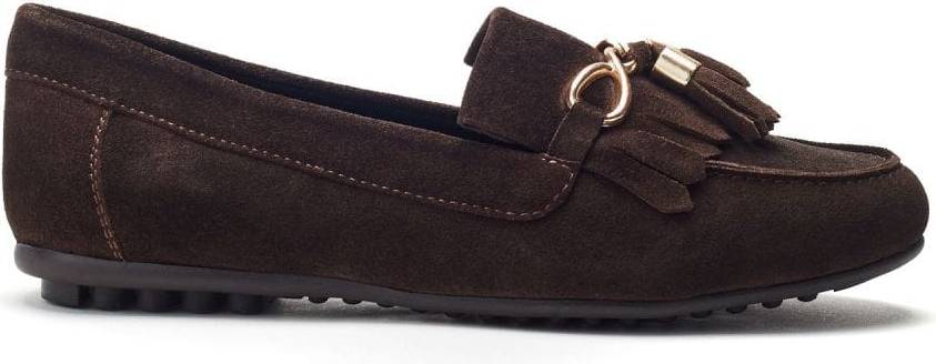Moda In Pelle Essana Brown Suede
