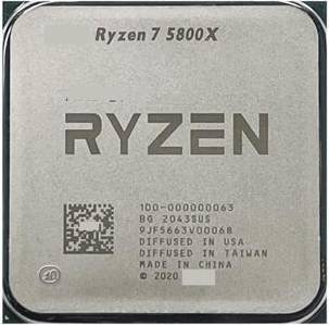 5800x CPU R 7 5800X 3.8 GHz Eight-Core Processor