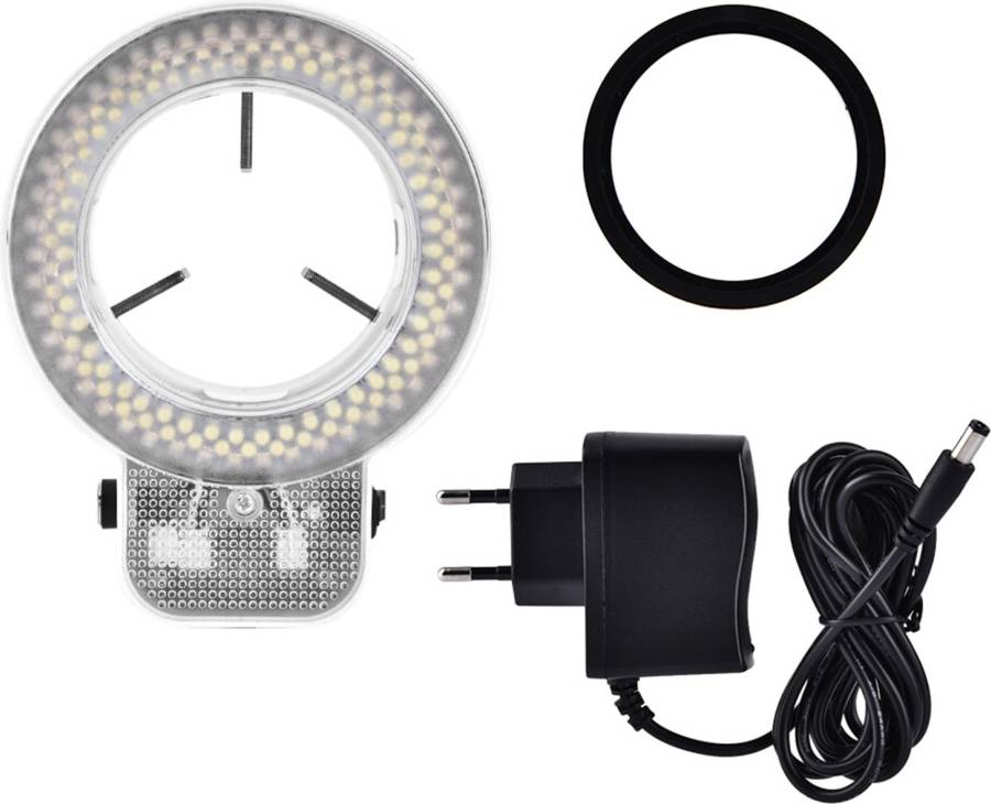 144 LED Ring Lamp Microscope Camera