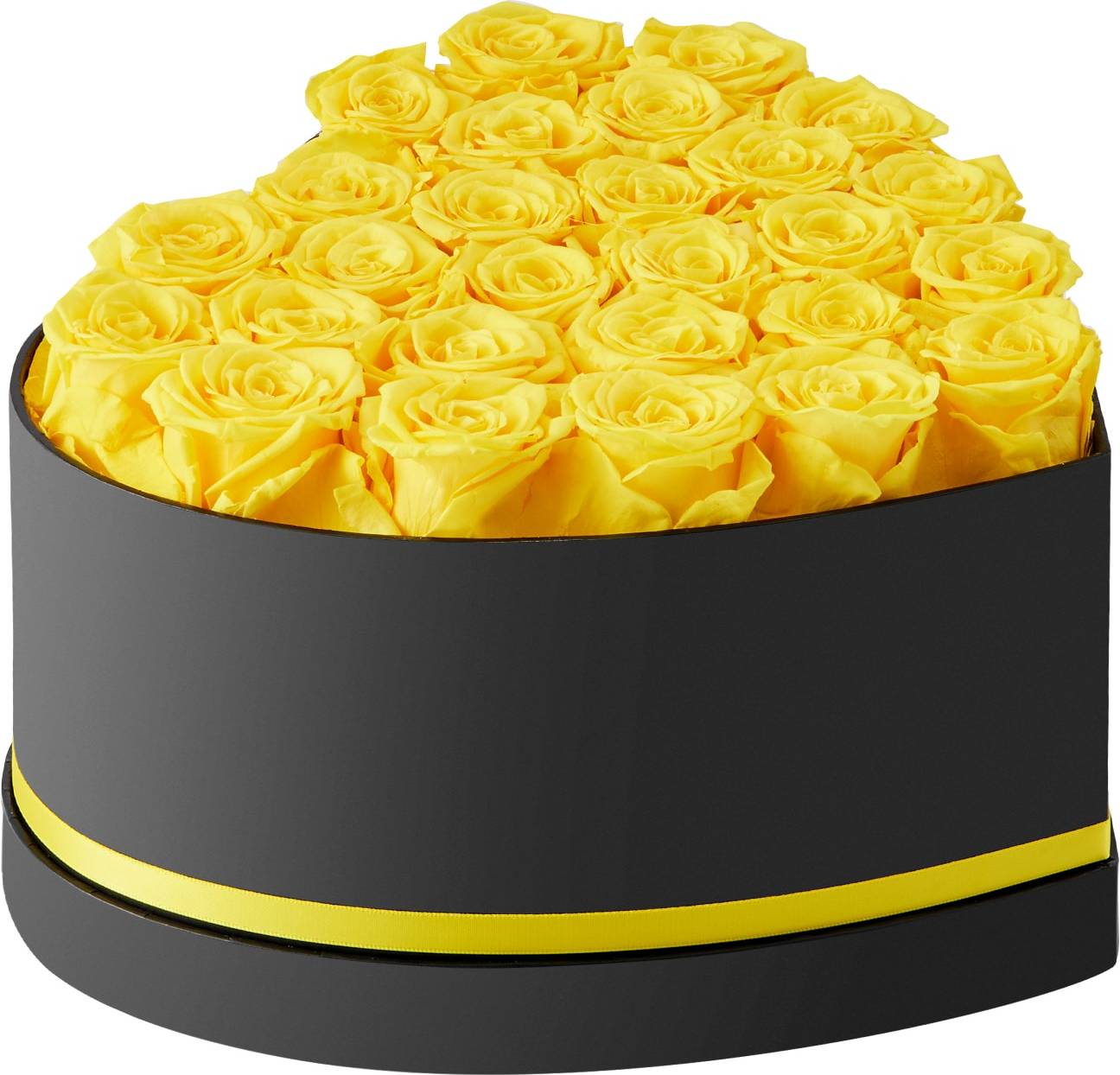 Roses VEVOR Forever Flowers 27 Preserved Roses Heart Shape Box