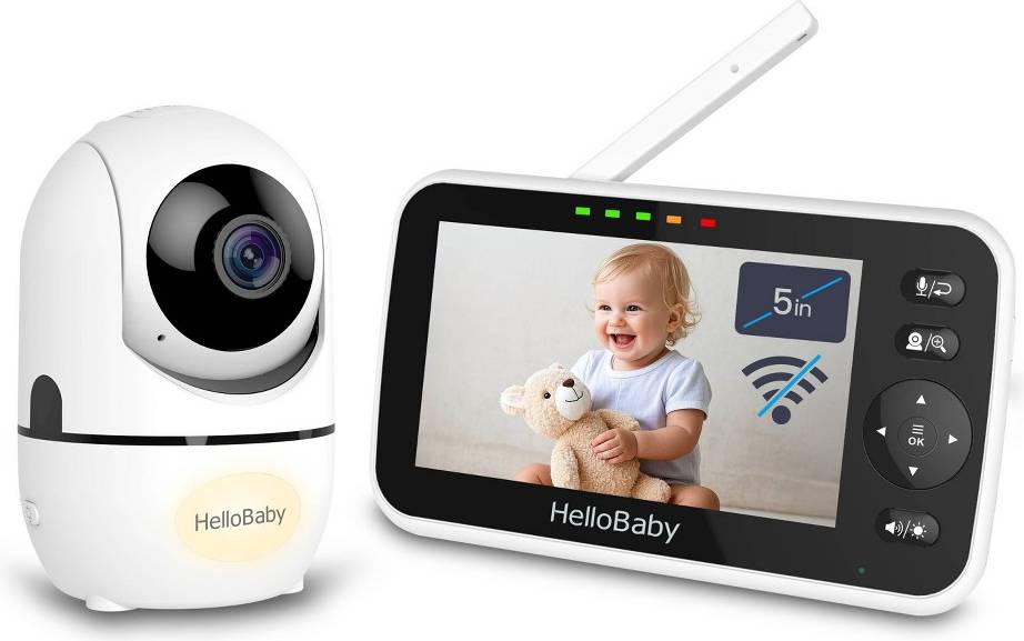 5 Inch 720P HD Video Baby Monitor