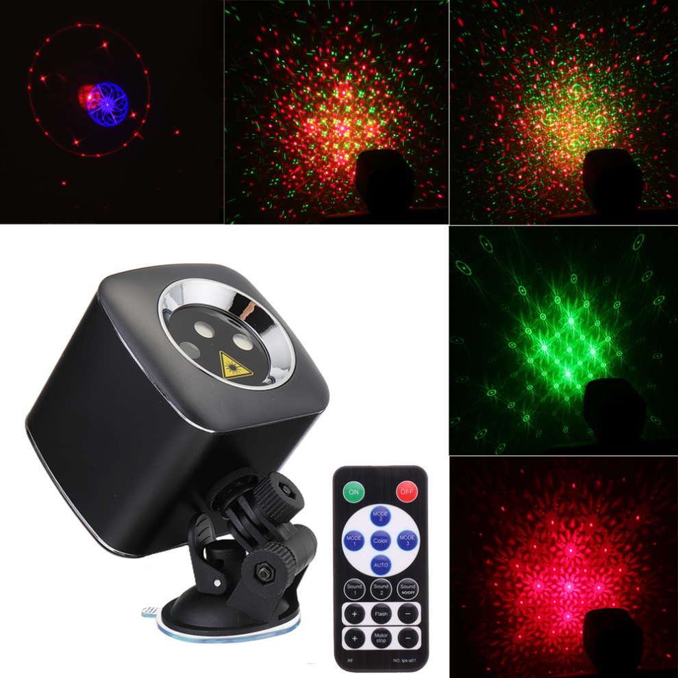 Greenzech Mini 32 Patterns RGB LED Stage Light