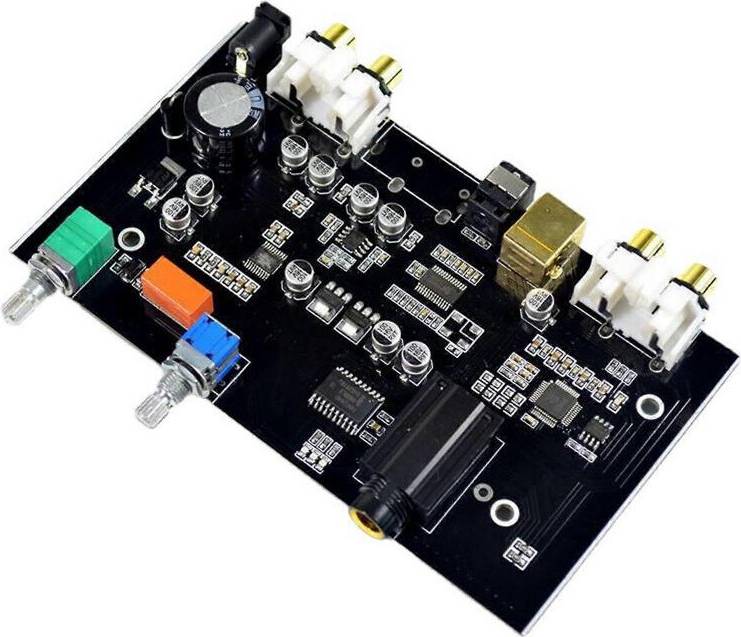 Digital audio converter PCM5100 Digital To Analog Converter USB Optical Fiber Audio Decoding Card
