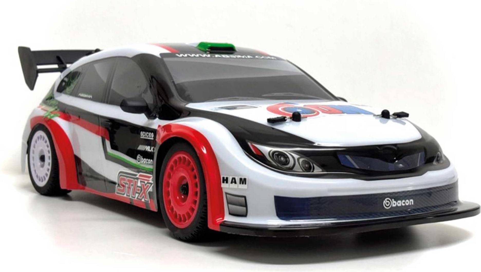 Absima 1 10 Ep Rally Sti-x 4wd Rtr Brushless Rc-bil