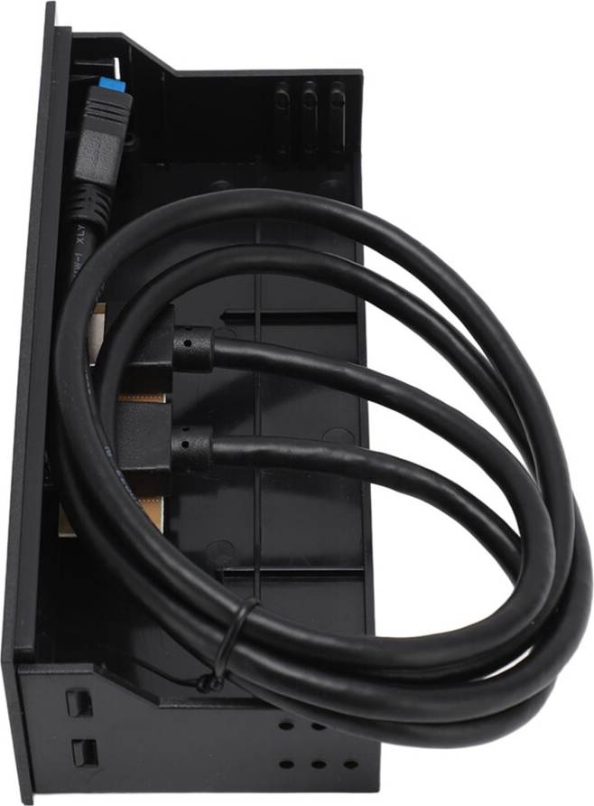2pcs 5.25 Inch Front Panel USB Hub