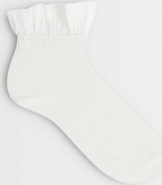 Socken Weiß Mit Rüschen
