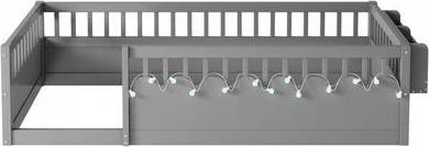 Montessori bed frame Montessori Floor Bed Frame High Rails
