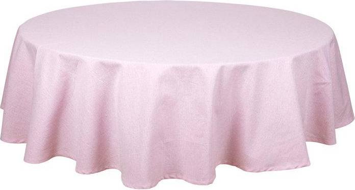 Duk rund Fondaco Vide Duk Rund Rosa Ø180 cm Bordsduk Rosa