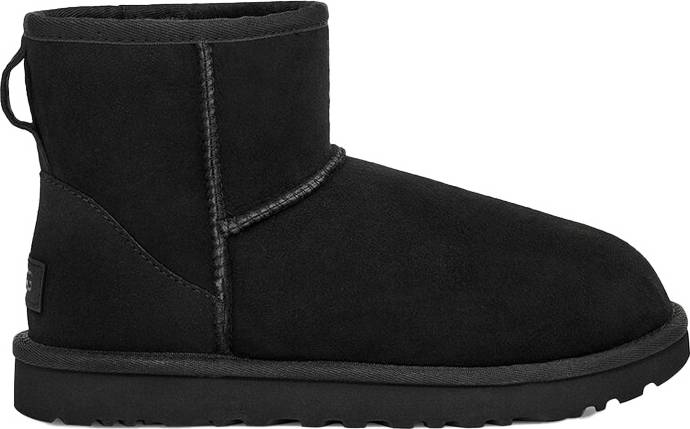 Classic Mini II Leather Boot - Sort