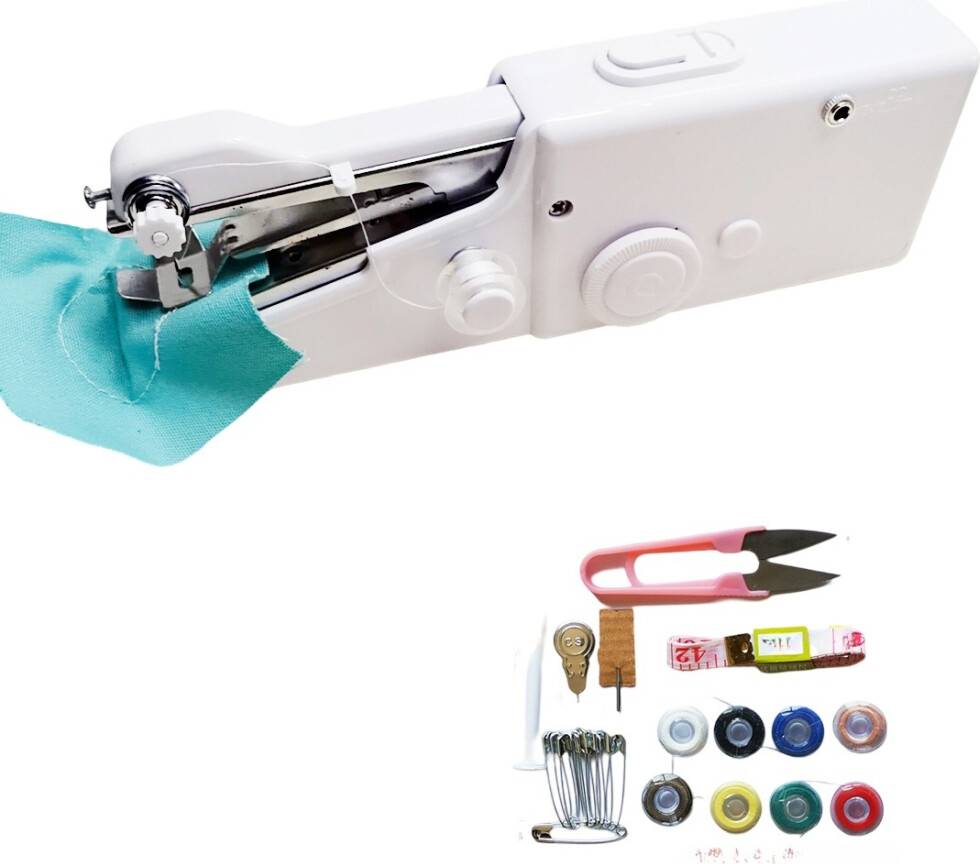 Micro machines Portable Micro Handheld Electric Sewing Machine